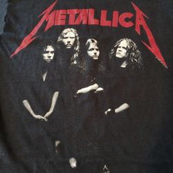 Genuine Vintage 80's Original Metallica Justice For All Band Concert/Tour Shirt 