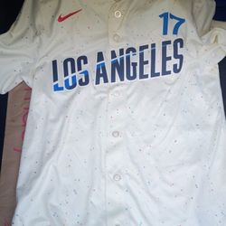 Nike Los Angeles Dodgers white confetti jersey #MLB #Dodgers #baseball