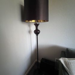 Vintage tortoise lamp