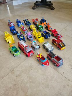 Paw Patrol toys/vehicles