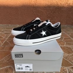 Converse One Star Pro Ox "Black & White" (Size: 9m/10.5w)