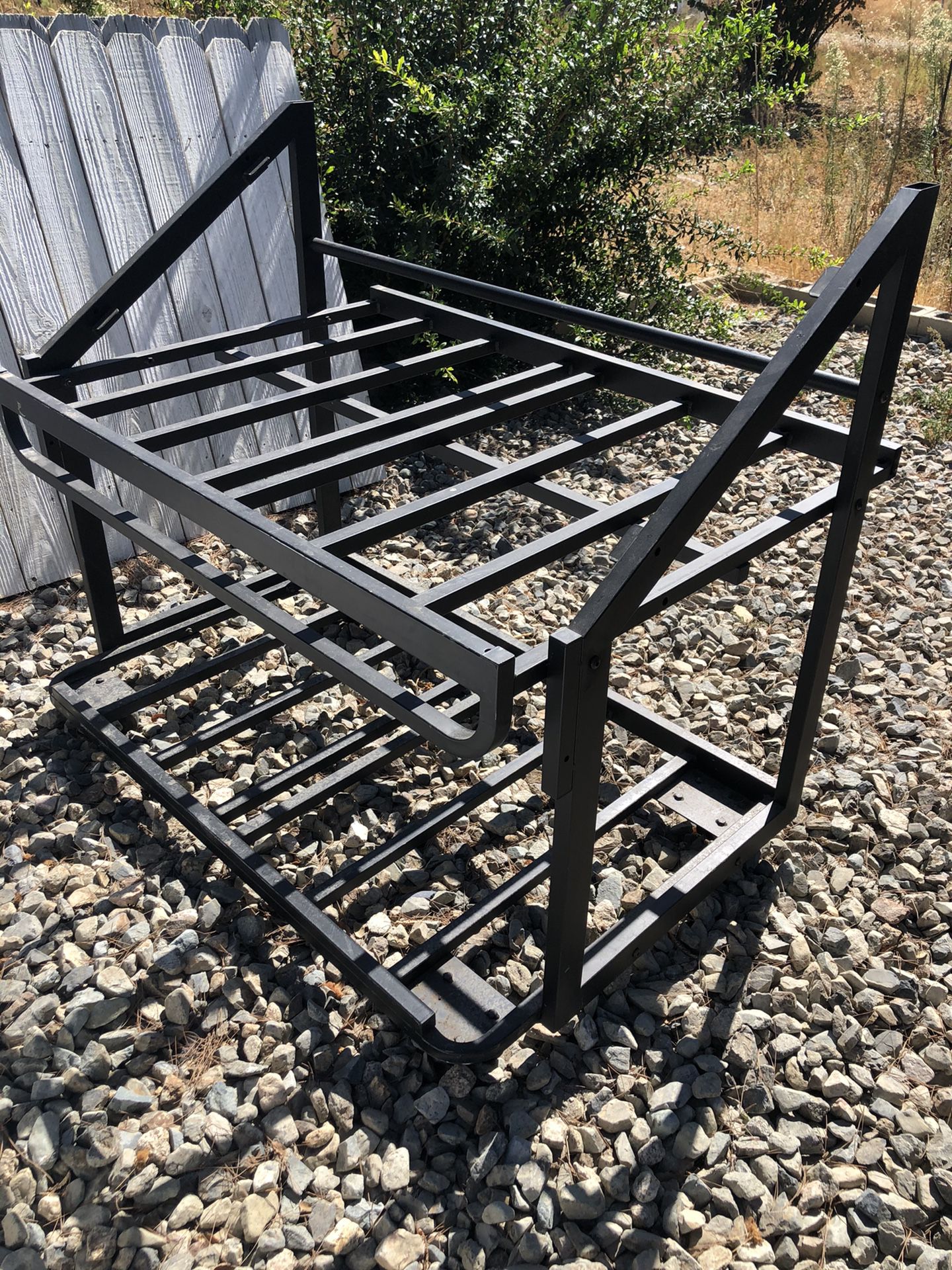 Tray stand rolling bench raised bed