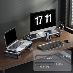 Gaming Computer Monitor Stand Riser