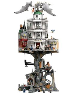 MOC Harry Potter Gringotts Wizarding Bank 76417 non lego