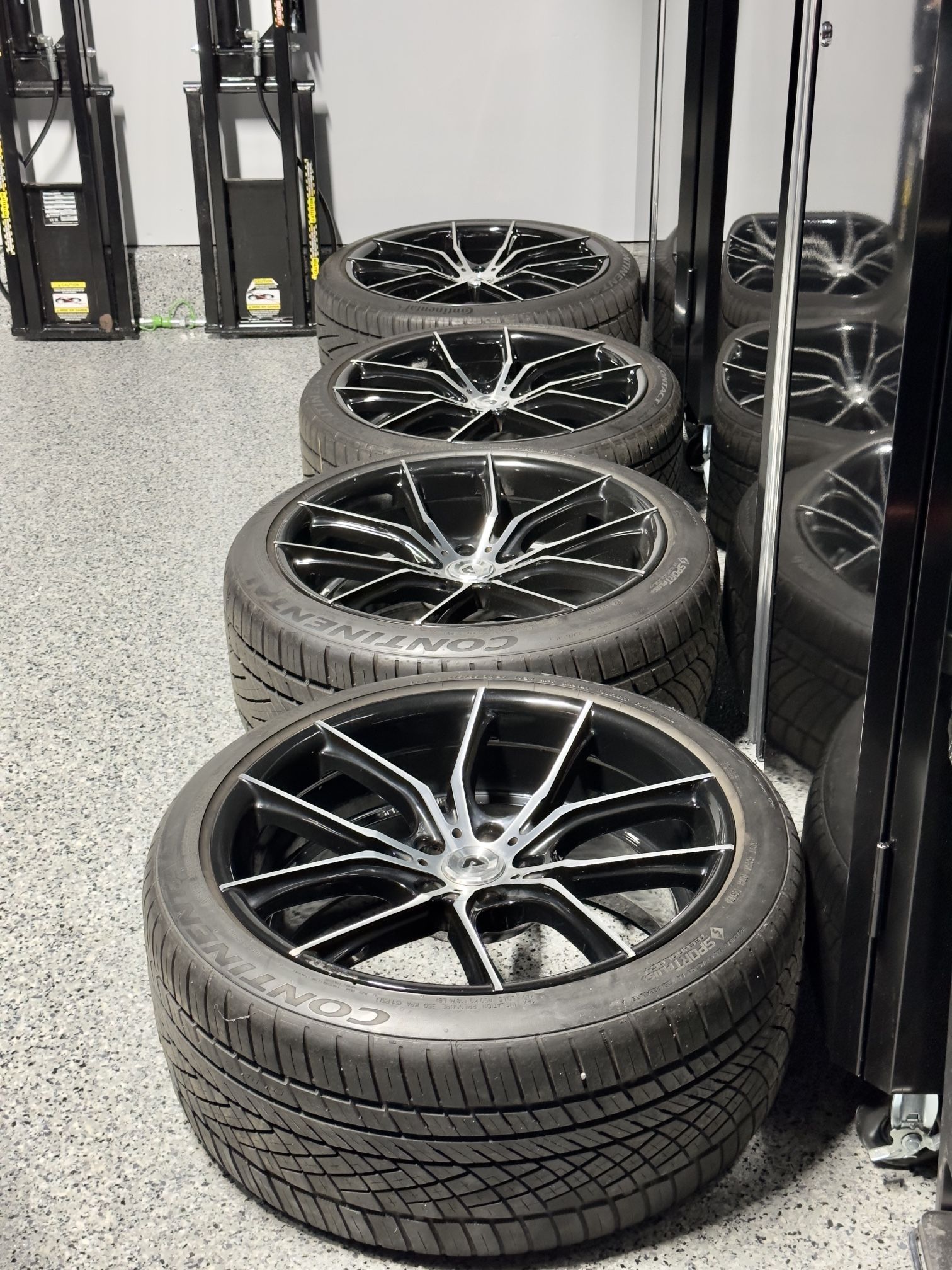 20” Adventus Wheels + Continental Extreme Contact DWS06 tires