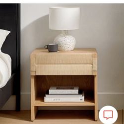 One drawer night stand