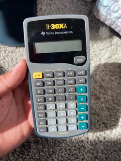 Texas Instruments TI-30Xa Scientific Calculator Tested Working w/ Cover