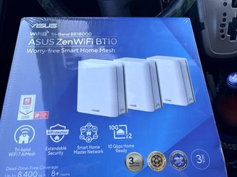 ASUS ZenWiFi BT10 WiFi 7 Mesh System 3-Pack