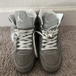 Wolf Grey 5 Jordans