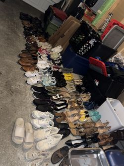 MOVING SALE Huge Shoe Cleanout
