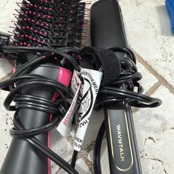 Straightener And Hot Air Brush 