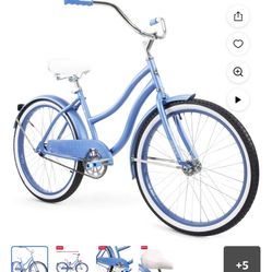 Huffy 24 Inch Girls Periwinkle Blue Bike