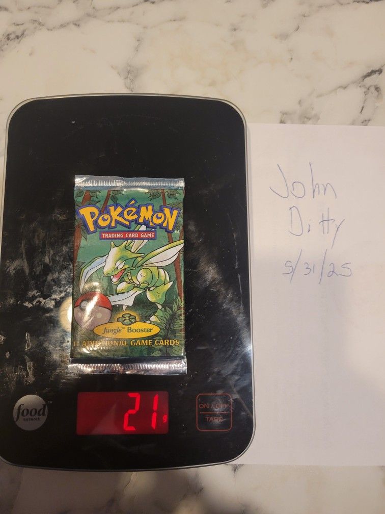Vintage Pokemon Booster Packs