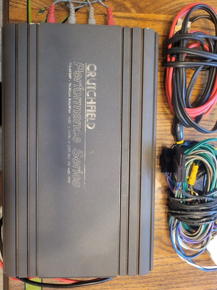 CRUTCHFIELD PERFORMANCE SERIES 200 WATT AMP