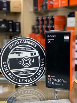 Sony FE 70-200mm F2.8 GM II