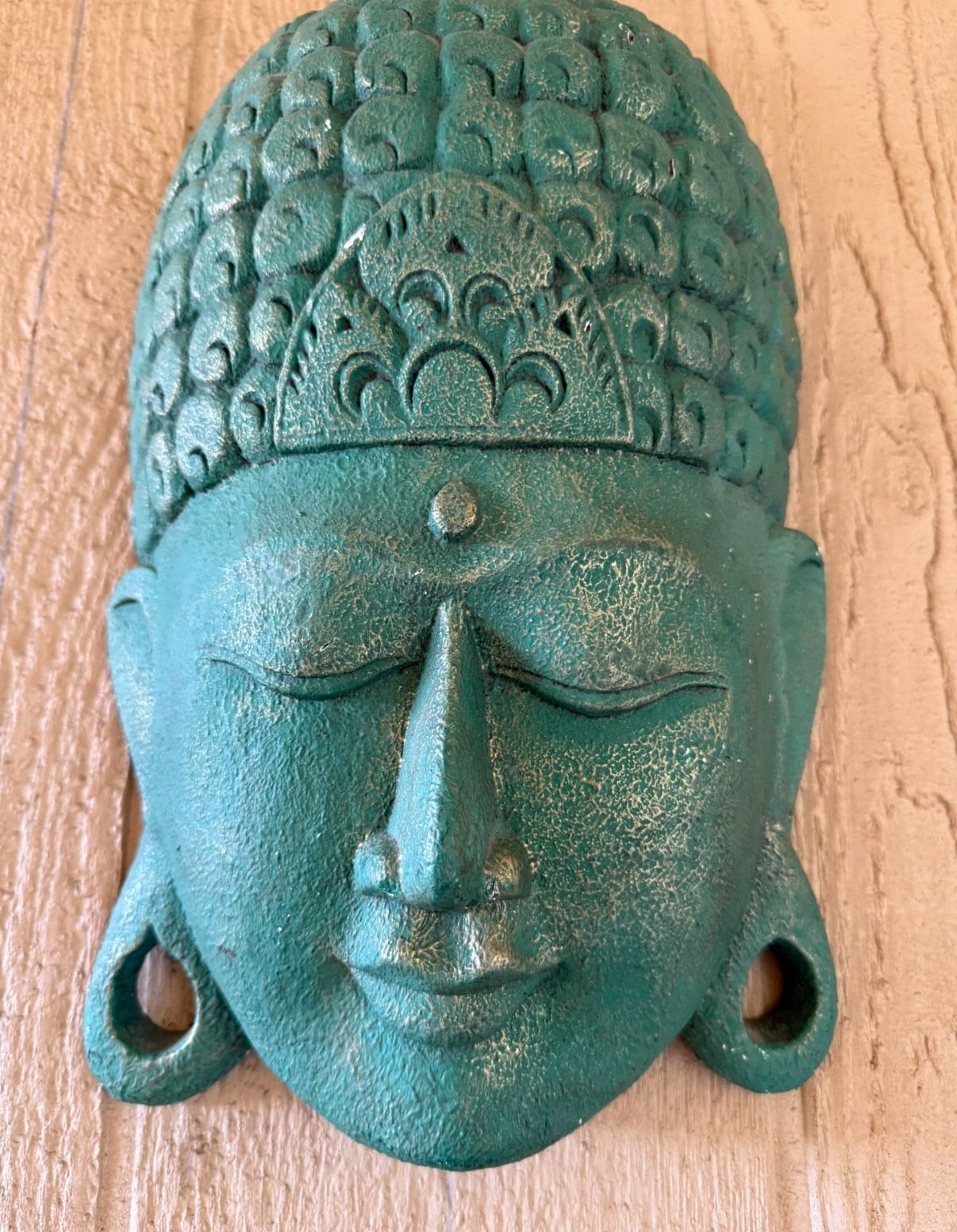 Cool Collectible Tribal Mask - Hand Wooden Carved - Good Condition