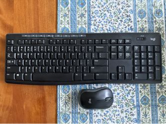 Logitech Wireless Keyboard and Mouse