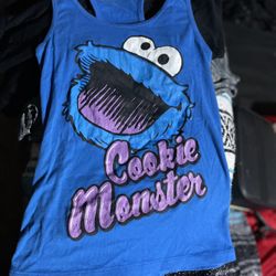 Cookie Monster tank top