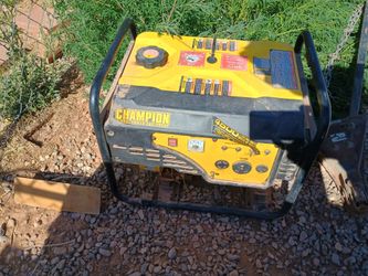 Champion 4500 watt generator