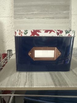 Recipe box