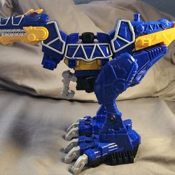 Mighty Morphin Power Rangers Dino Super Charge Deluxe Zord Mega blue 