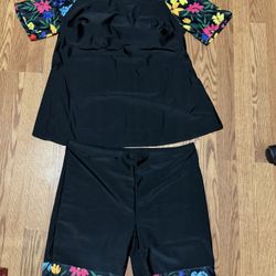 Plus Size Curry Women’s Two Piece Bathing Suit