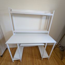 White Computer Desk