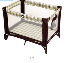 GRACO portable play pen and bed