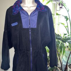 Womens Vintage 80s Columbia Bugaboo Fleece sweater Sz XL 