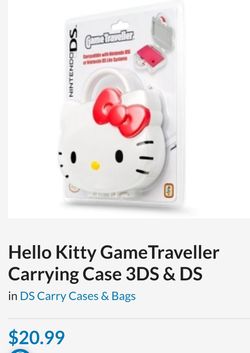 Hello Kitty Nintendo DS case