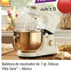 Princess House Batidora De Mostrador Con Tazón De 7 Qts Nueva En Su Caja 