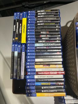 PS4 Games READ DESCRIPTION for price