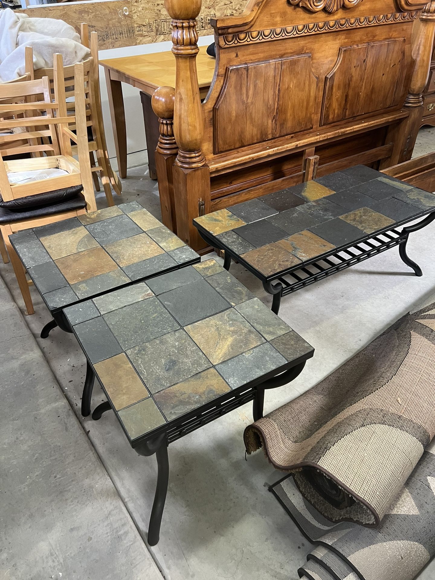 Tile Coffee And End Tables