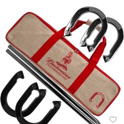 Budweiser Horseshoe With Bag