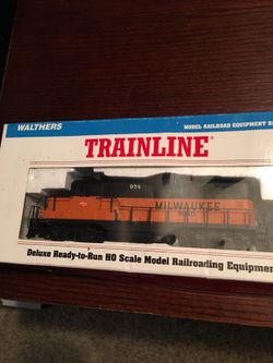 Walters Trainline Milwaukee Road 974 HO scale engine