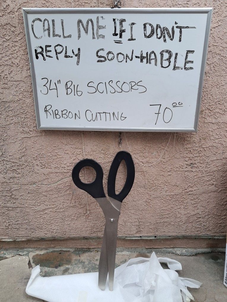 Ribbon Cutting Scissors