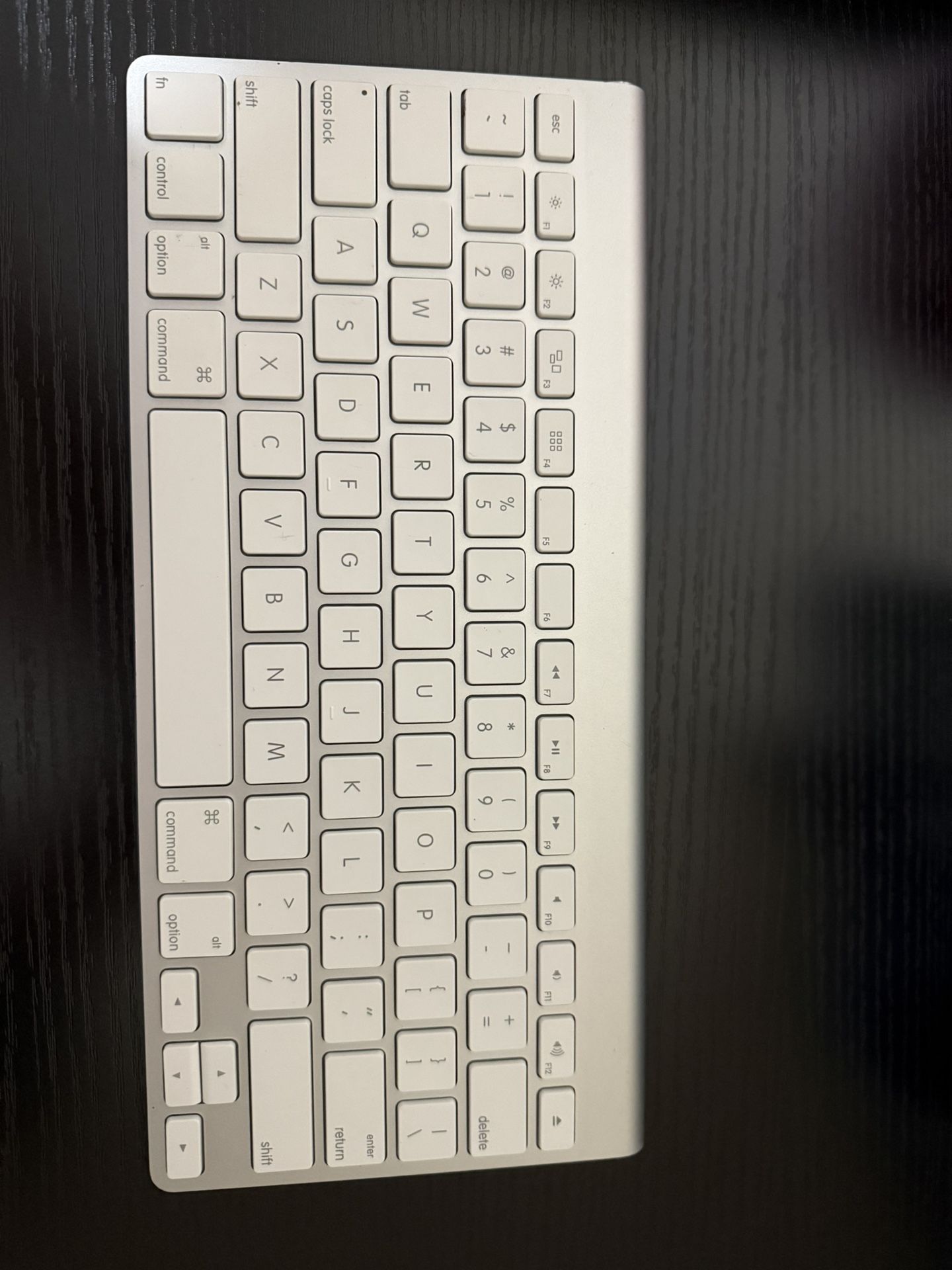 Wireless Apple Keyboard.