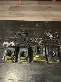 Dewalt Battery Chargers Good Condition $20 Each