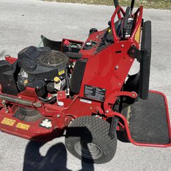 TORO GRANDSTAND COMMERCIAL PROFESSIONAL LAWN MOWER STAND ON RIDE 36 74534 RIDER RIDING 