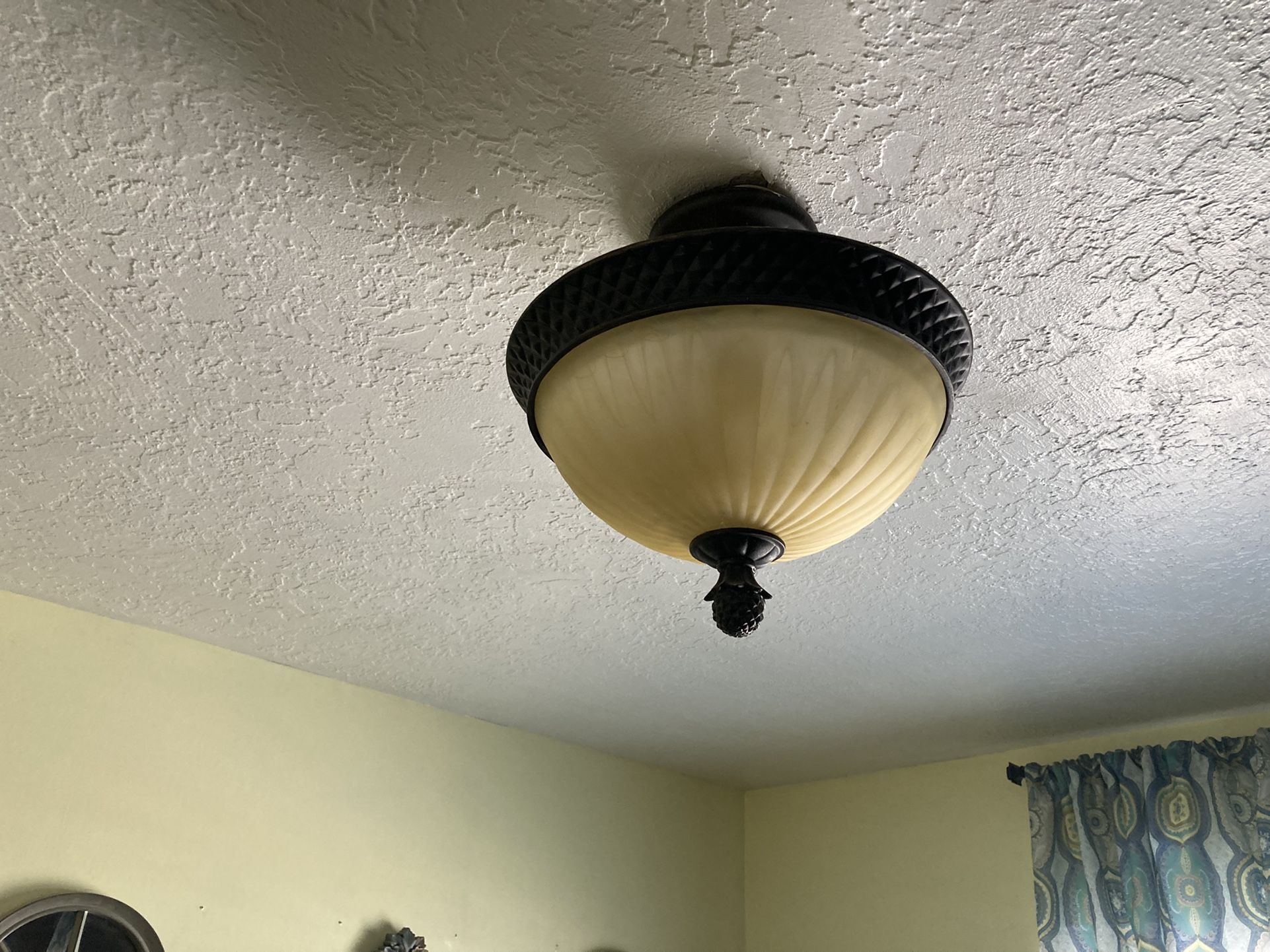 Two Antique Style Lights 