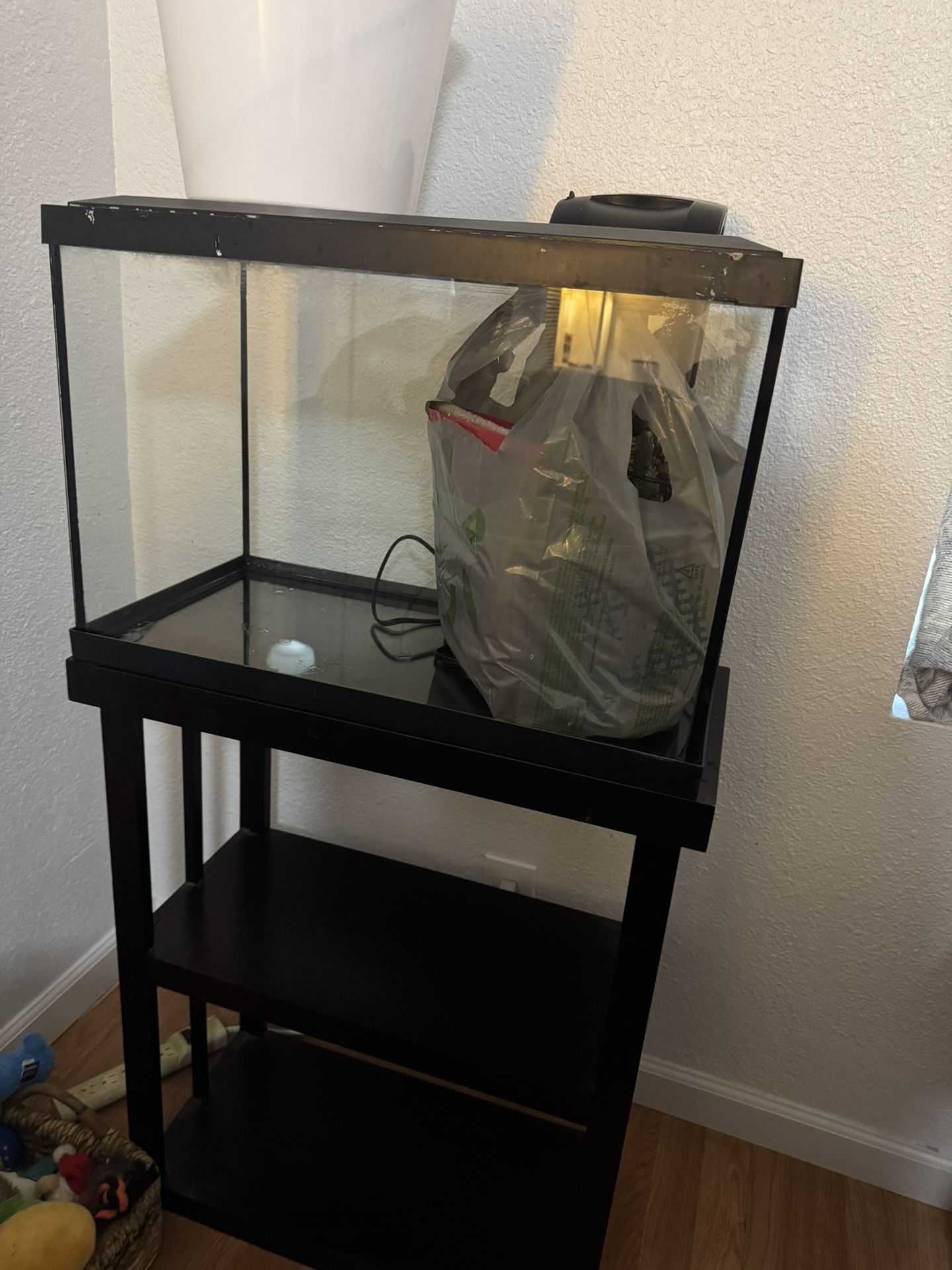 20 Gallon Fish Tank With Stand + More!