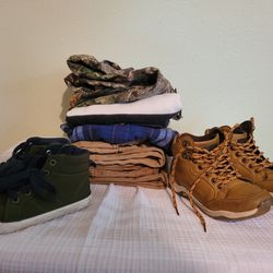 Boys Clothes And Shoes Bundle 3T 4T 