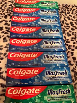 Colgate max fresh toothpaste 10/$20
