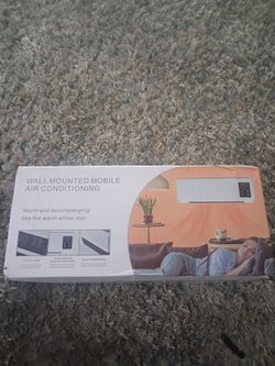 Wall mounted mobile air conditioning
