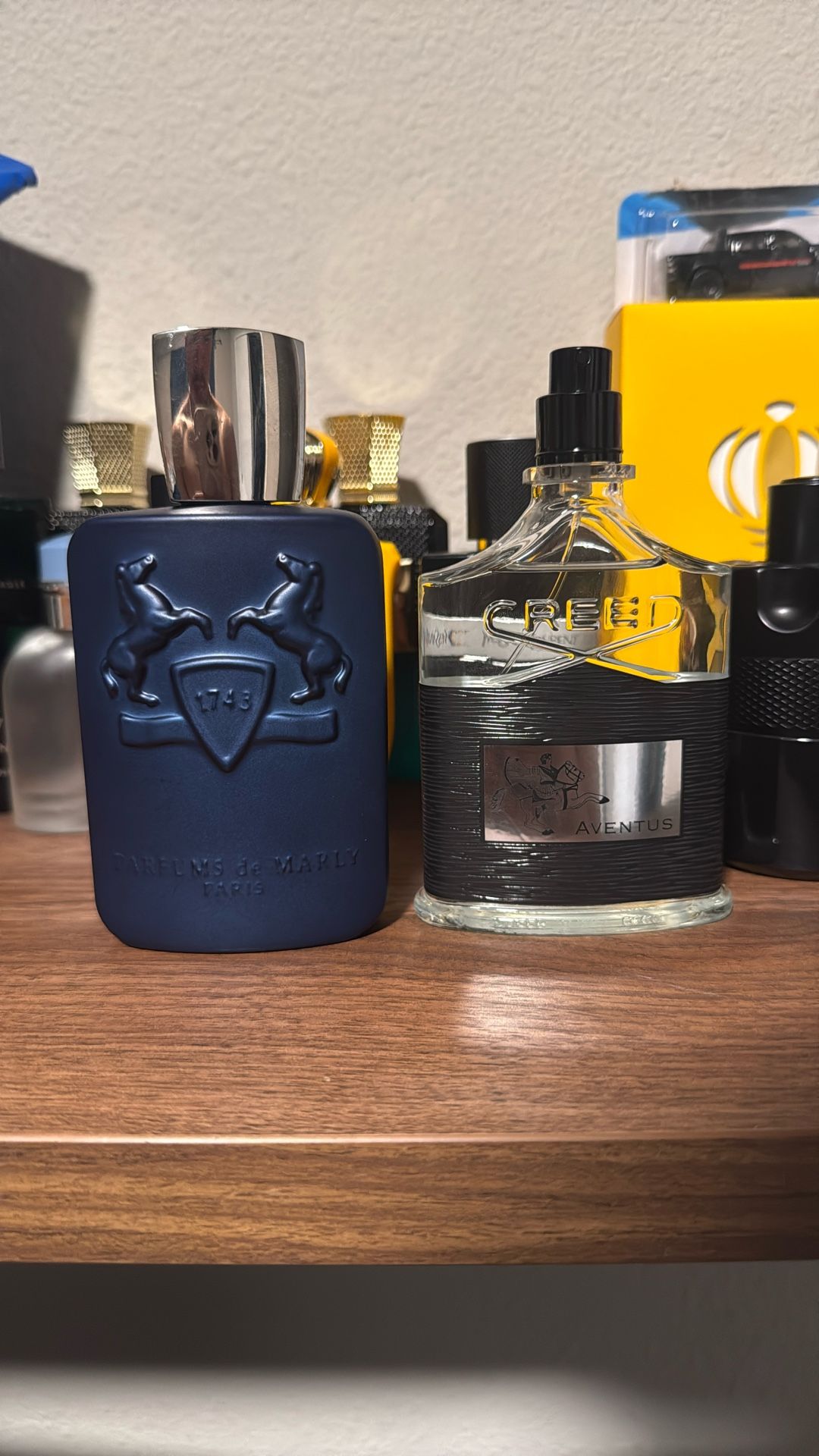 Parfum De Marly And Aventus Fragrances