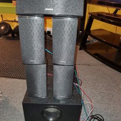 Onkyo Speaker Set For Tv Surround Soynd.