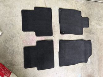 2016-2021 10th Gen Honda Civic Black Floor Mats