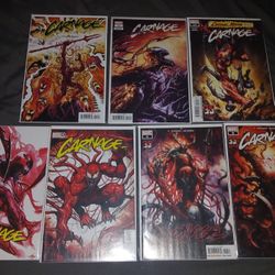 Marvel Carnage [2022 Series] Comic Set