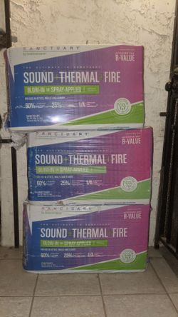 Greenfiber Sanctuary Cellulose Blow-In or Spray-Applied Insulation $120 firm