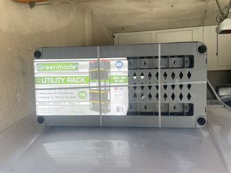 Utility rack shelves